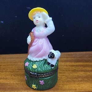 Little Bo Peep Trinket Box